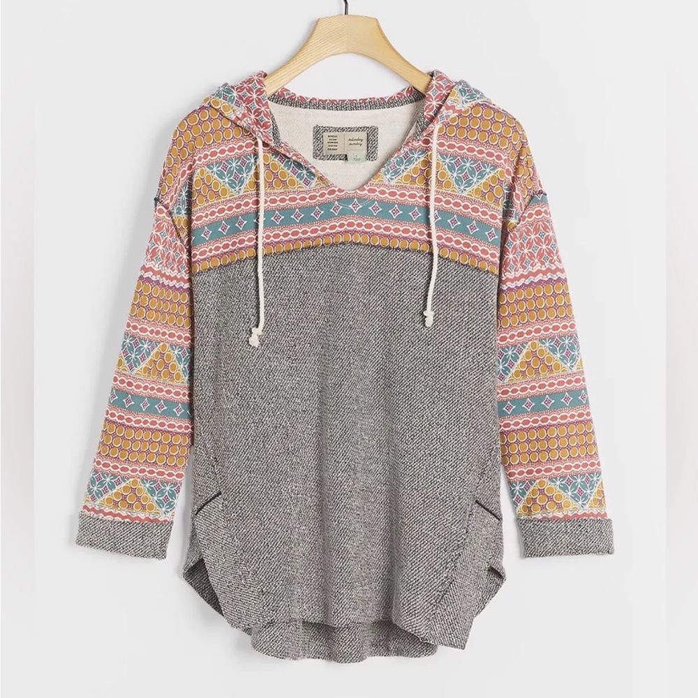 Anthropologie Saturday Sunday Lesia pullover hoodie size S